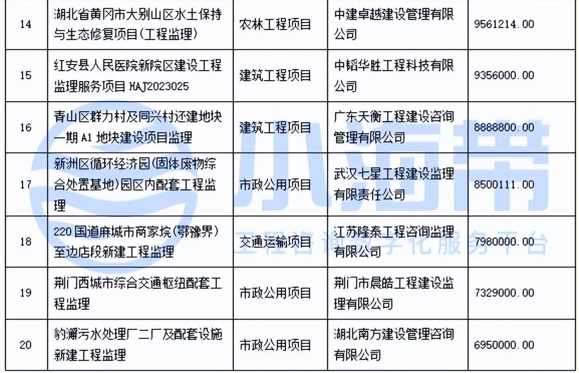 湖北省政府领域工程咨询市场分析报告（2023年1季度）开云 开云体育平台(图17)