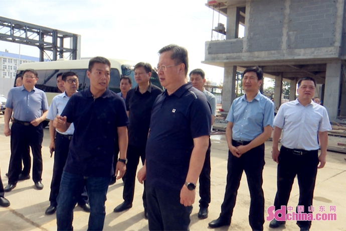 菏泽市东明县：为项目建设启动“加速度”Kaiyun 开云(图1)
