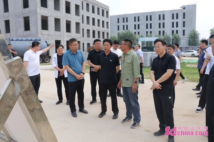 菏泽Kaiyun 开云市定陶区：全力解决项目推进的各种问题(图1)