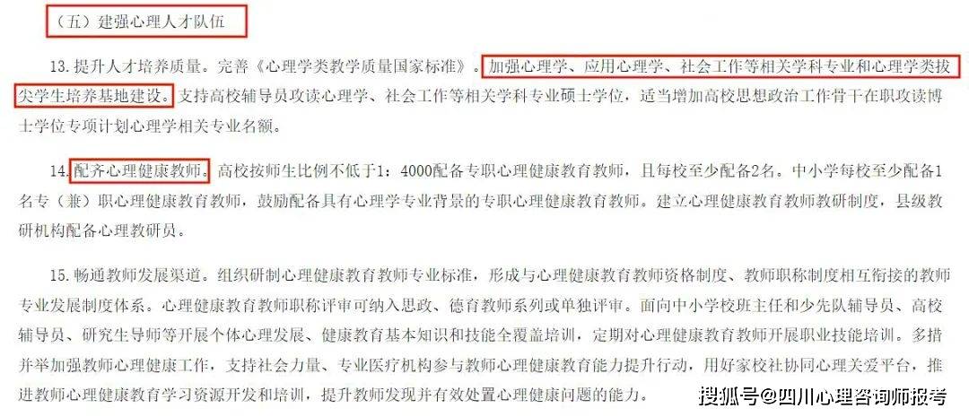 开云体育 Kaiyun.com 官网入口关于心理咨询师的政策前景大好！(图6)